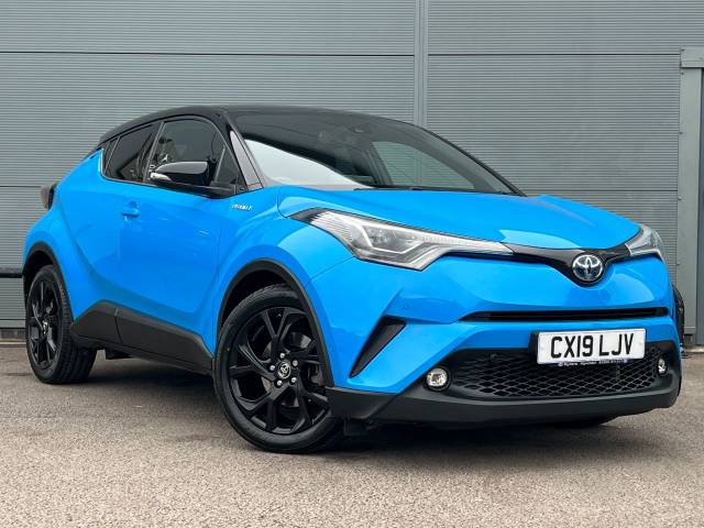 Toyota C-HR 1.8 Hybrid Dynamic 5dr CVT Hatchback Hybrid Blue/black