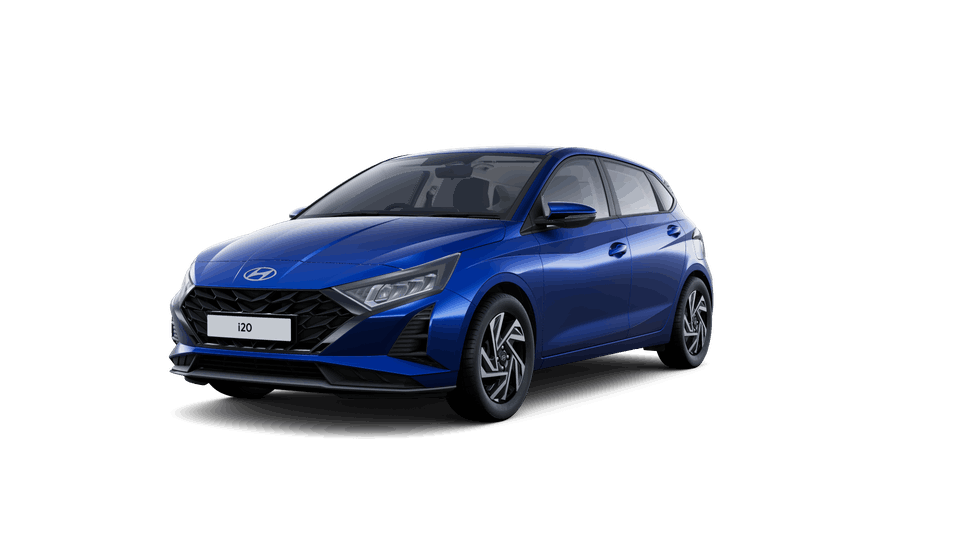 New Hyundai i20 - Vibrant Blue Pearl